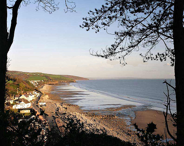 Amroth from the coastal footpath